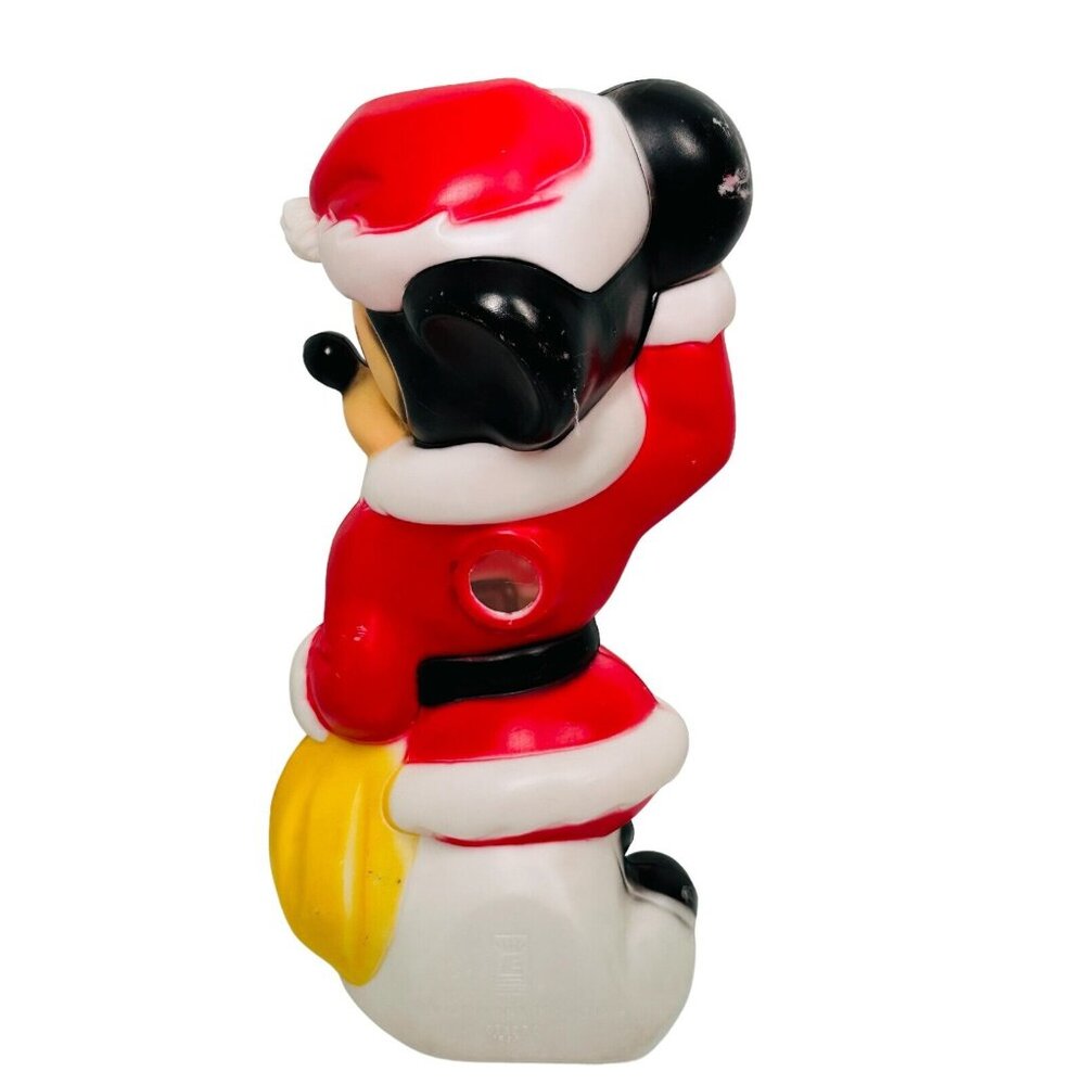 Vintage 1970s Mickey Mouse Disney Empire Christmas Blow Mold 15" - NO LIGHT - Picture 5 of 15
